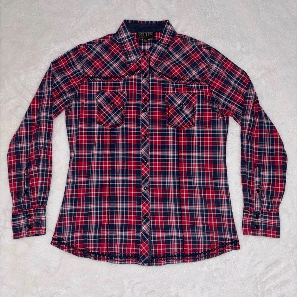 EUP Cow girl western Shirt sz L
